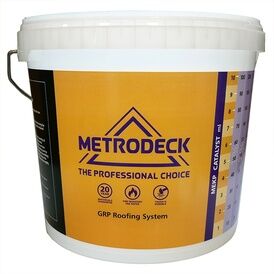 Silverseel/Metrodeck Printed Graduated 10l Bucket - Clear