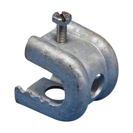 M8 Galvanised Steel Bridge Clamp (30mm - 45mm Flange)