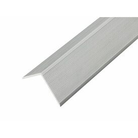 AluDek Aluminium Corner Trim 55 x 55mm x 2.2m - Natural Anodised
