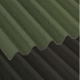 Onduline Mini Profile Corrugated Bitumen Roofing Sheet - 2000mm x 866mm x 2.6mm