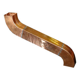 Coppa Gutta Copper 80 x 80mm Swan Neck Kit