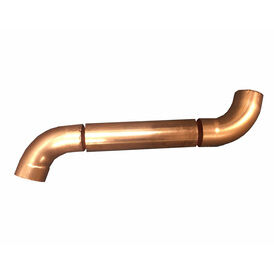 Coppa Gutta Copper 100 ø Swan Neck Kit