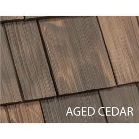 Tapco DaVinci Select Cedar Shake-Style Composite Roof Tiles - Pack of 22