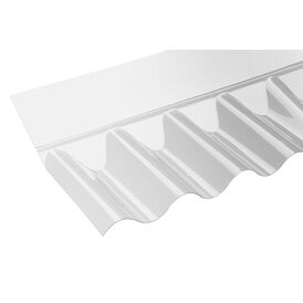 Vistalux 8/3" Cast Iron Wall Flashing PVC Clear - 710mm