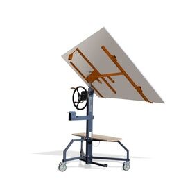 EDMA Rack &amp; Pinion Adjustable Plasterboard Panel Lifter