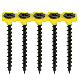 Timco Collated Drywall Screws - Coarse Thread (Black)