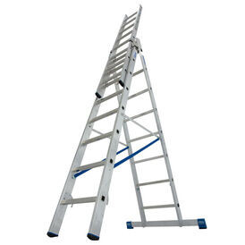Krause Stabilo Multipurpose Rung Ladder with Wall Castors