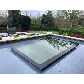 Infinity Fixed Flat Glass Double Glazed Frameless Rooflight