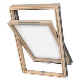 DAKEA 'Good' Opaque Natural Wood Centre Pivot Roof Window