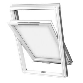 DAKEA 'Good' Opaque White Painted Centre Pivot Roof Window