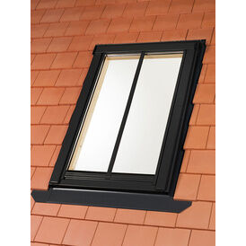 Dakea Vintage Window Plain Tile Flashing - Black