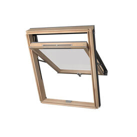 DAKEA 'Better View' Natural Wood High Pivot Roof Window