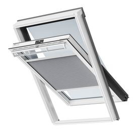 VELUX Pleated &amp; Awning Manual Blind Pack - Dark Grey (1282)