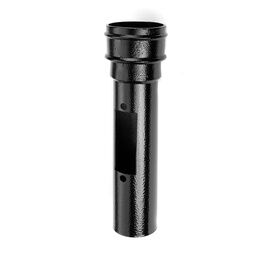Alumasc Heritage Cast Aluminium Rodding Eye Access Pipe - Textured Black (No Ears)