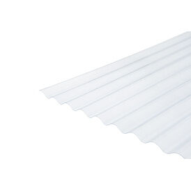 Solstice 3" ASB Lightweight Corrugated PVC Roof Sheet - 0.8mm Thick