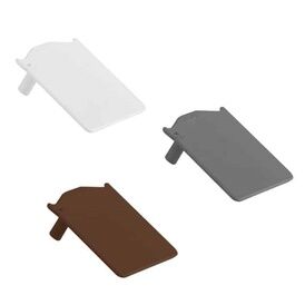 Solstice PVC Capex Snap Down Extended End Cap