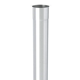 Alumasc 80mm Infinity Steel Downpipe With Socket - 3m