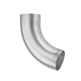 Alumasc Infinity Steel 70° Degree Single Socket Downpipe Bend - 80mm