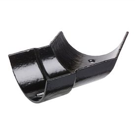 Hargreaves Premier 135 Degree Cast Iron Half Round Gutter Angle - Gloss Black