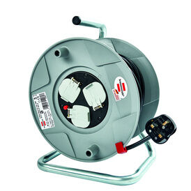 CMS 25m Extension Reel - 2 Outlet 240V