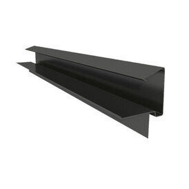 Kytun Tile Dry Verge System PVC Black-3m (Pack of 4)
