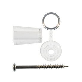 Solstice 3’’ ASB Clear Caps with Screws (Pack of 20)