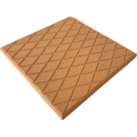 Castle Composites Castile Diamond Cut GRC Promenade Tiles (297mm x 297mm x 12mm)