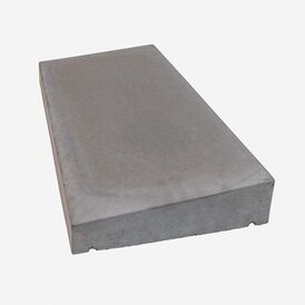 Eurodec 50-75mm Once Weathered Concrete Coping Stone