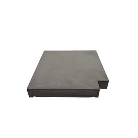 Eurodec Flat Top Concrete Return Coping Stone