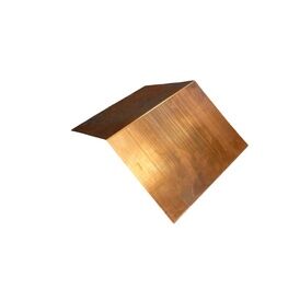 Metal Gutta Copper V Shape Roof Ridge