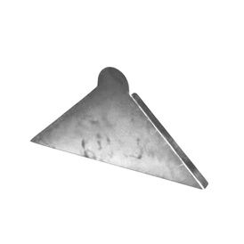 Metal Gutta Zinc Roll Top Roof Ridge Stop End