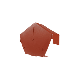 Timloc Universal Angled Ridge Cap - Red (Box of 10)