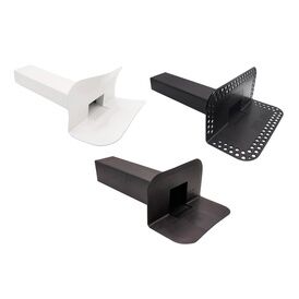 DEKS Square Horizontal Flat Roof Parapet Drain Outlet