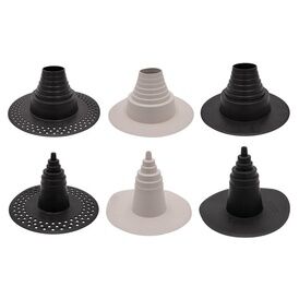 DEKS 10-200mm Watertight Flat Roof Pipe Sealing Collar
