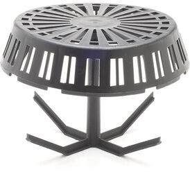 DEKS Leaf &amp; Gravel Spider Guard For Flat Roof Drain Connectors