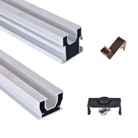 Castle Composites Decking Aluminium Substructure