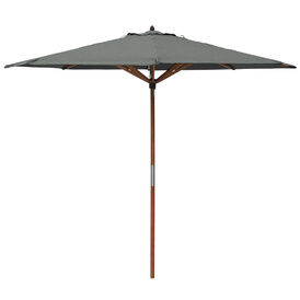 Rowlinson Willington Grey Parasol 2.7m