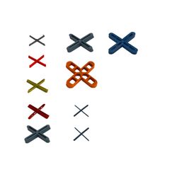 DEKS Landscaping General "X" shape tile spacers (Pack of 200)