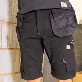 Unbreakable U240 Hawk 4 Way Stretch Shorts - Black