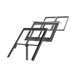 VELUX EFW MK08 2032E Tile Flashing, Triple Install VFE/VIU, Grey, 100mm Gap, +BDX, 78cm x 140cm