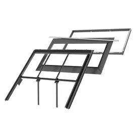 VELUX EFW MK12 2032B Tile Flashing, Triple Install VFE/VIU, Grey, 18mm Gap, +BDX, 78cm x 180cm