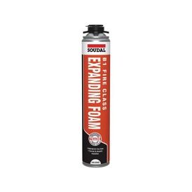 Soudal - B1 Fire Acoustic Expanding Foam - Gun Grade - 750ml