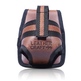Leathercraft Brown Oil Tan Tape Holder