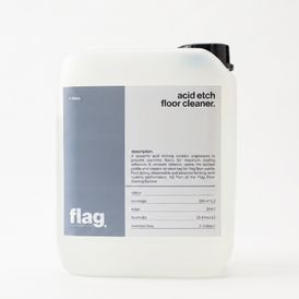 Flag Formulations - Acid Etch Floor Cleaner Clear 5L