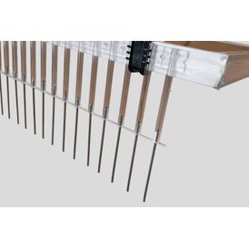 SolarFix Free Falling Solar Spikes 50cm - 80mm to 160mm - Clear Base