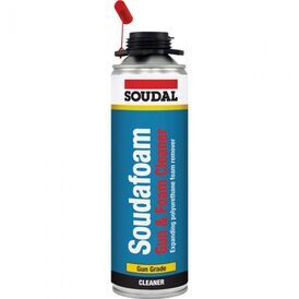 Soudal Soudafoam Gun &amp; Foam Cleaner (500ml) - Box of 12 (130576)