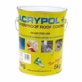 Acrypol + Waterproof Roof Coating System with Fibres (5kg) Pack of 4
