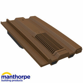 Mini Castellated Vent - Brown - Pack of 6