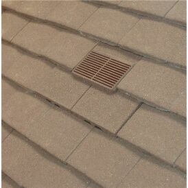 Plain Tile VentRoof Ventilation For Concrete Clay Tiles Sanded Finish 