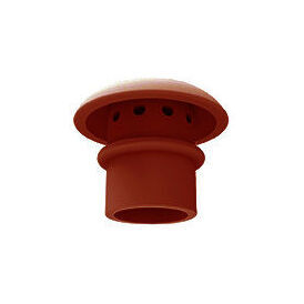 Clay Redundant Chimney Flue Mushroom Hood Vent